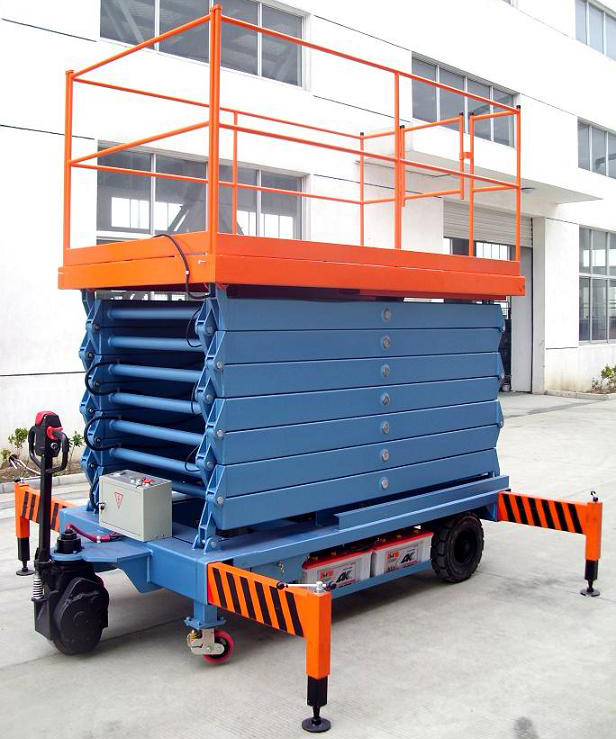 河南助力行走剪叉式高空作业平台